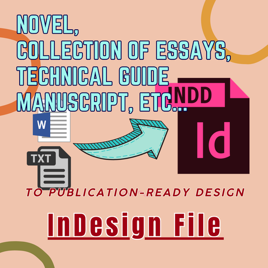 Professional Literary Work Conversion to InDesign